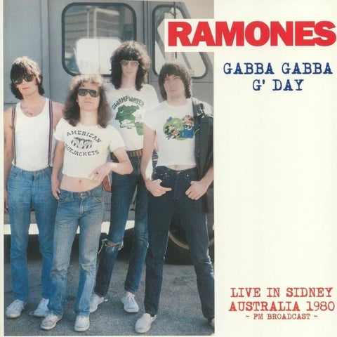 Ramones - Gabba Gabba G' Day (Live In Sidney Australia 1980 FM Broadcast) (LP, pink vinyl)
