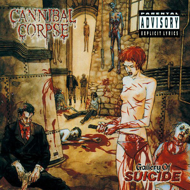 Cannibal Corpse - Gallery Of Suicide (LP, white vinyl)