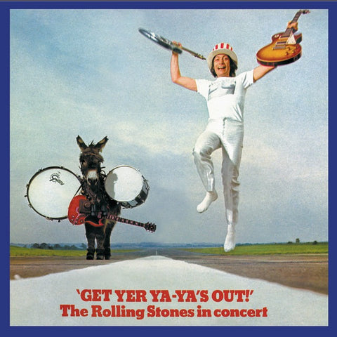 [NAD24] Rolling Stones -  Get Yer Ya-Ya's Out! - In Concert (LP, red & white stripe vinyl)