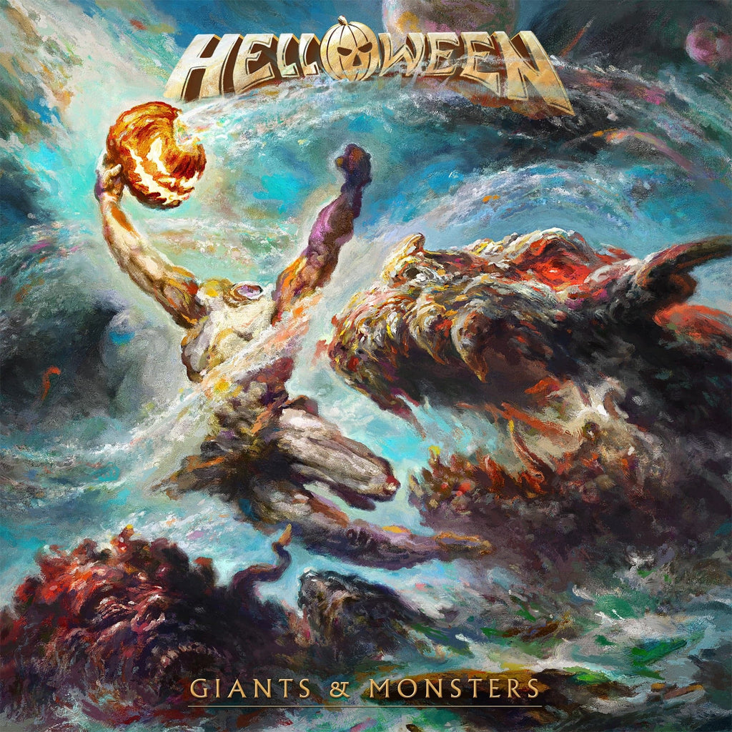 Helloween - Giants & Monsters (LP, giant black yellow vinyl)