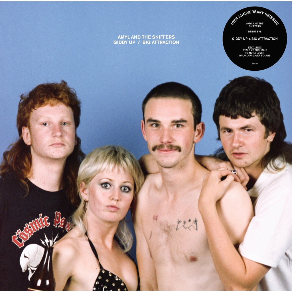 PREORDER - Amyl & The Sniffers - Giddy Up/Big Attraction (LP, 10th anniversary edition)
