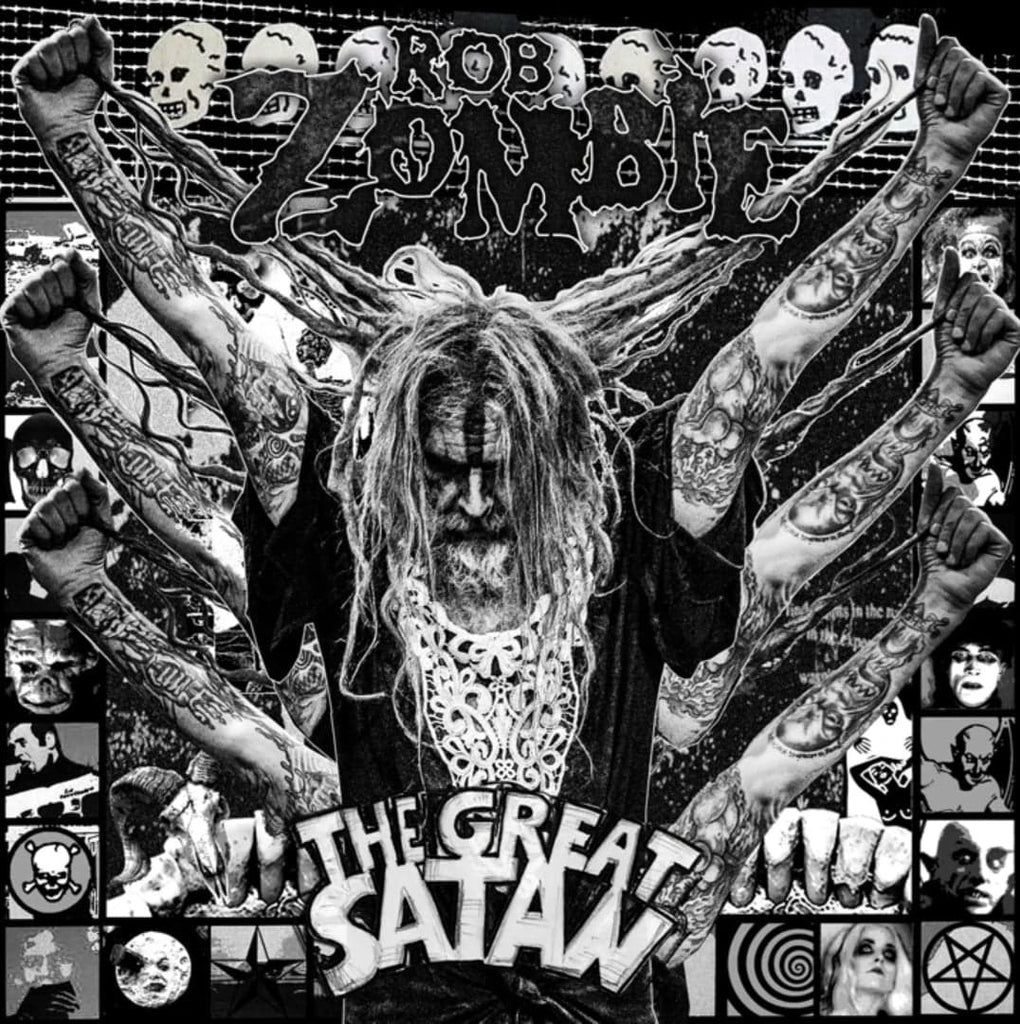 Rob Zombie - The Great Satan (LP, black and white swirl vinyl)
