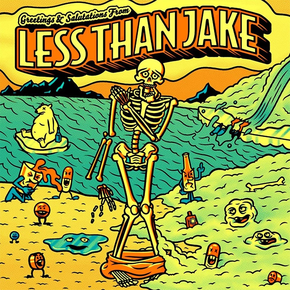 Less Than Jake - Greetings & Salutations From Less Than Jake (LP, clear vinyl)