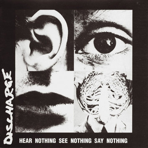Discharge - Hear Nothing See Nothing Say Nothing (LP, white vinyl)