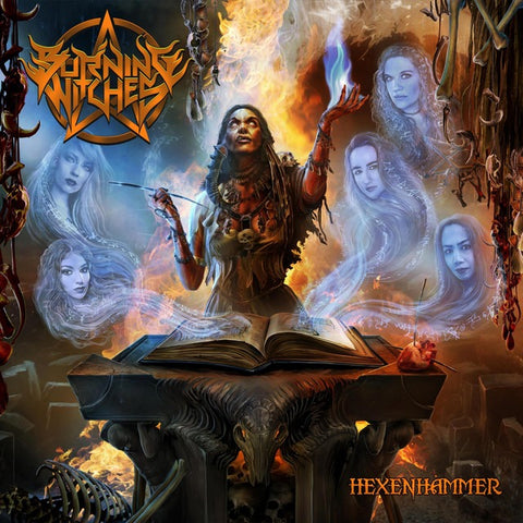 Burning Witches - Hexenhammer (2xLP, transparent blue vinyl)