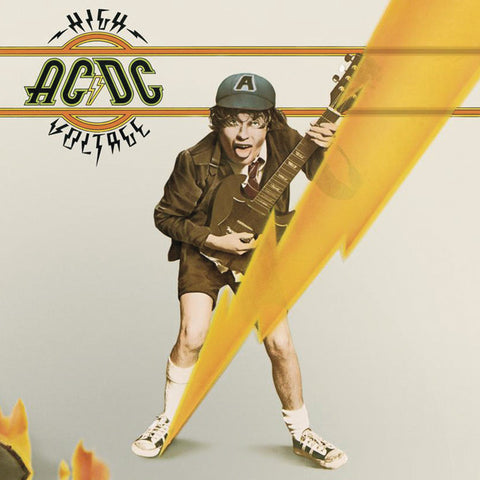 AC/DC - High Voltage (LP, gold vinyl)