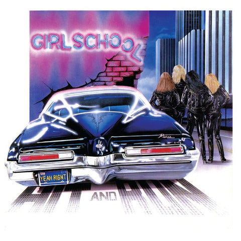 Girlschool - Hit And Run (LP, magenta vinyl)