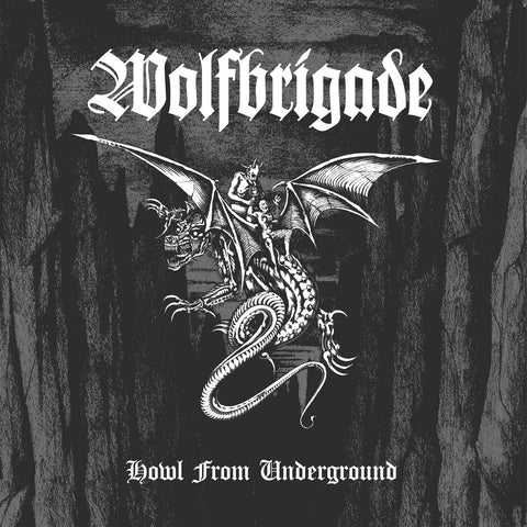 Wolfbrigade - Howl From Underground (LP, red black marbled vinyl)
