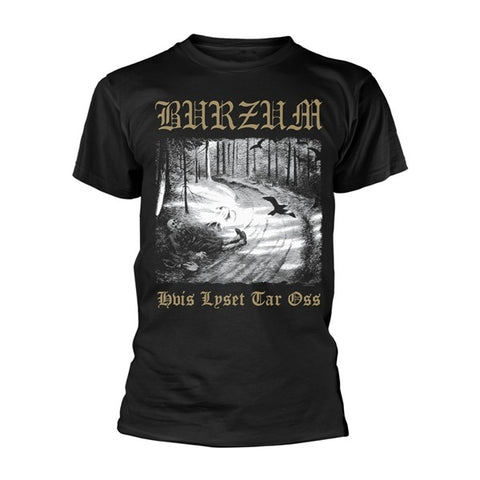 [T-Shirt] Burzum - Hvis Lyset Tar Oss (black/gold) [L]