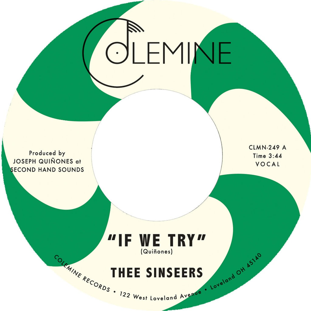 Thee Sinseers - If We Try (7", orange marbled vinyl)