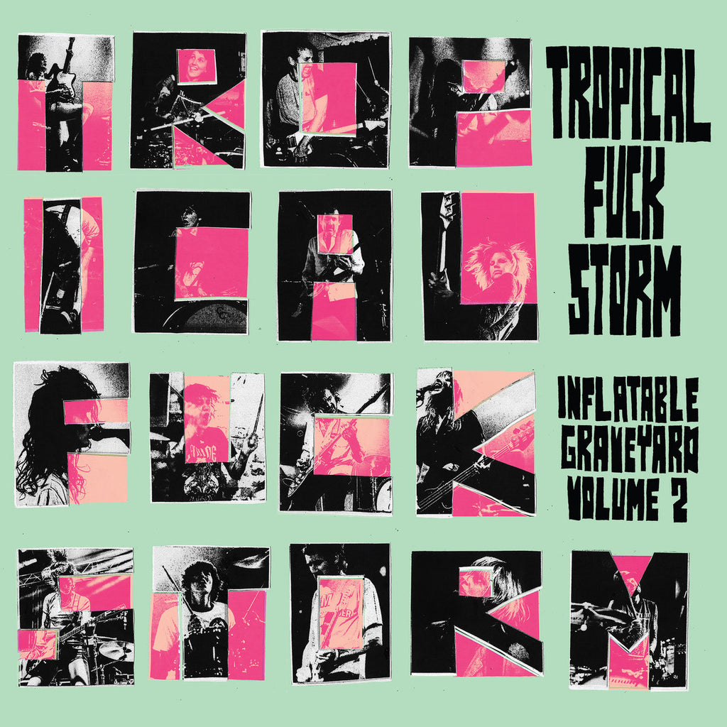 Tropical Fuck Storm - Inflatable Graveyard Volume 2 (LP, transparent turqouise vinyl)