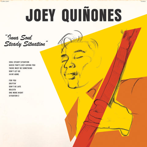 PREORDER - Joey Quiñones - Inna Soul Steady Situation (LP, orange vinyl)