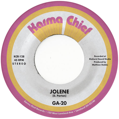 GA-20 - Jolene/Still As The Night (7", sunglasses brown vinyl)