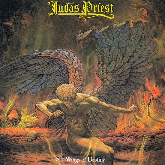 Judas Priest - Sad Wings of Destiny (LP, galaxy yellow/orange mix vinyl)