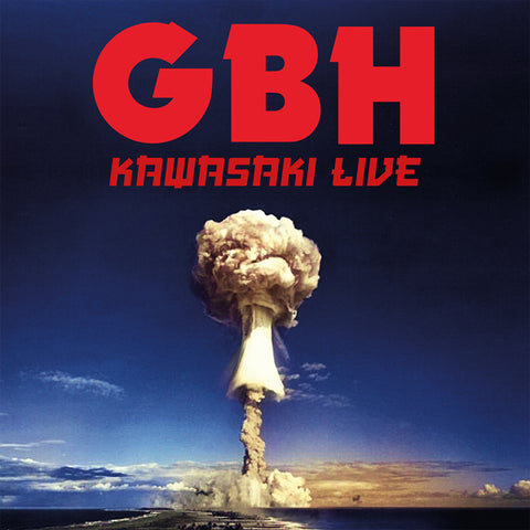 GBH - Kawasaki Live (LP, clear vinyl)