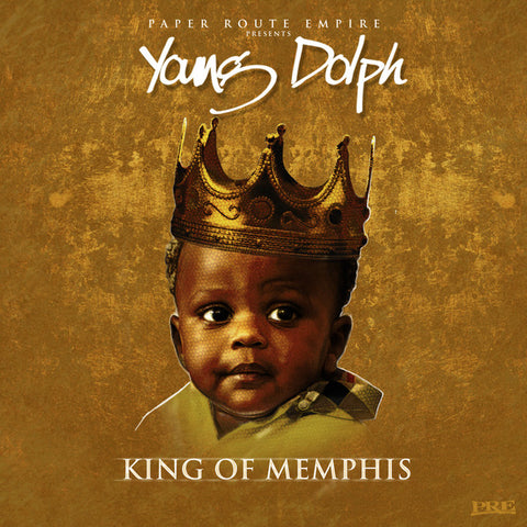 Young Dolph - King Of Memphis (LP, gold nugget vinyl)