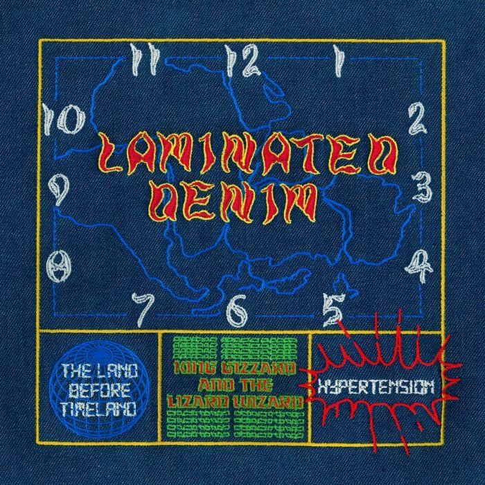 King Gizzard & The Lizard Wizard - Laminated Denim (LP, lucky rainbow vinyl)
