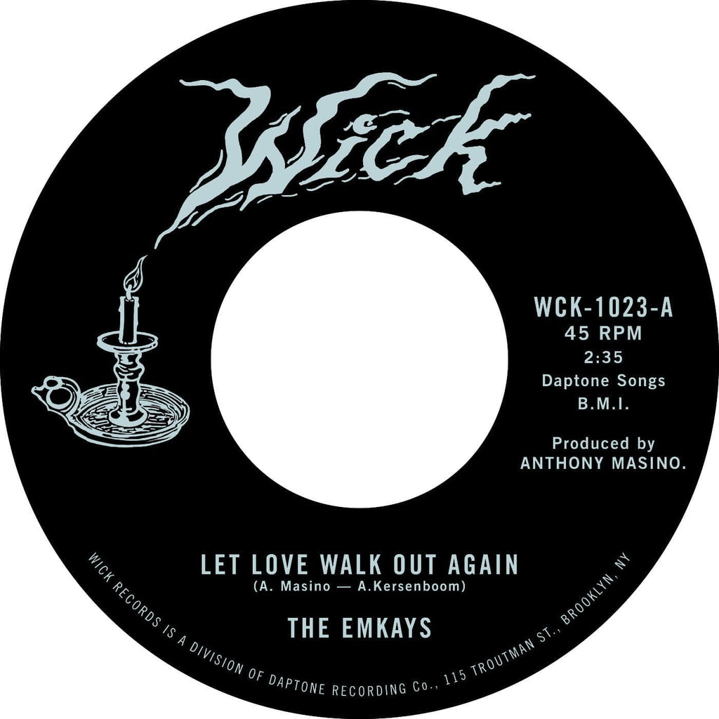 The Emkays - Let Love Walk Out Again/Through The Pines (7")