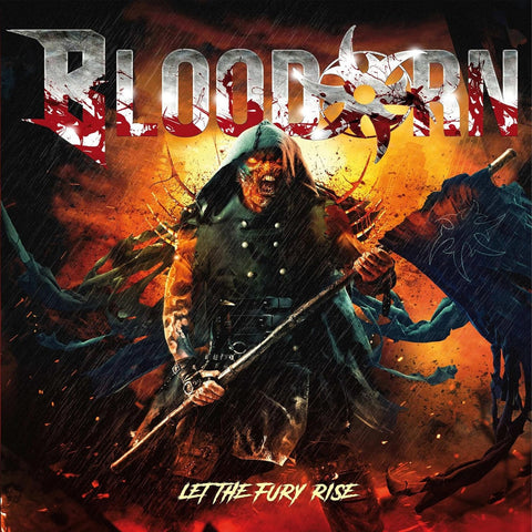 Bloodorn - Let The Fury Rise (LP, orange/black marbled vinyl)