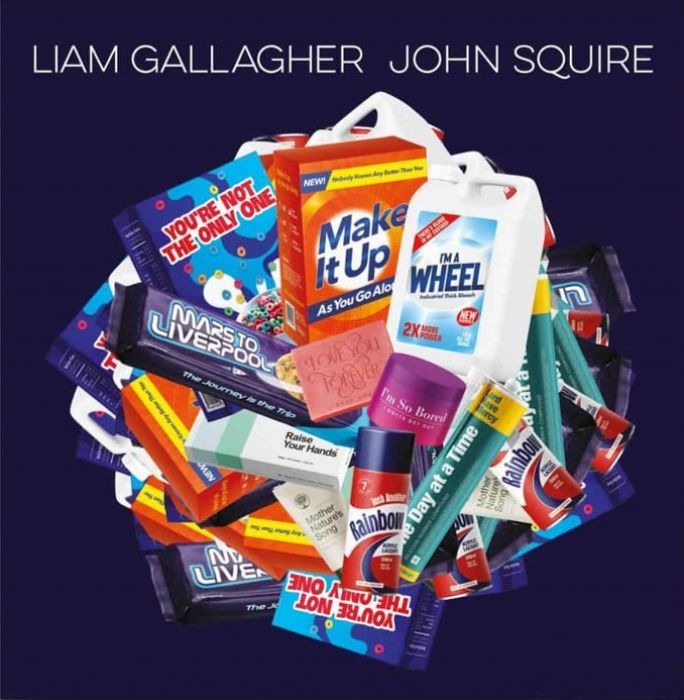 Liam Gallagher & John Squire - s/t (LP, zoetrope picture disc vinyl)