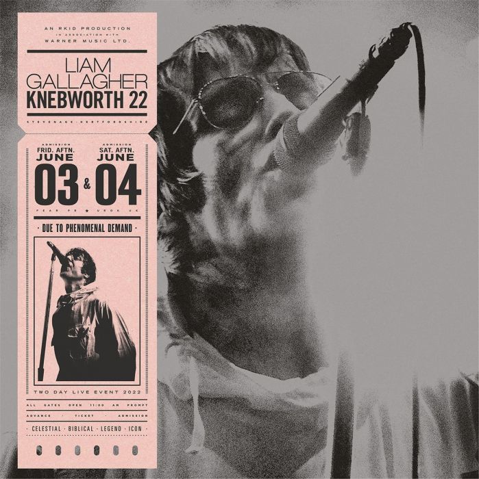 Liam Gallagher - Knebworth 22 (2xLP, inc poster and replica ticket)