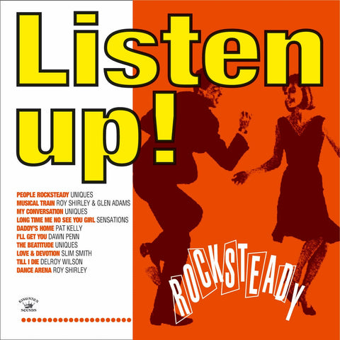 Various - Listen Up! Rocksteady (LP, yellow vinyl)