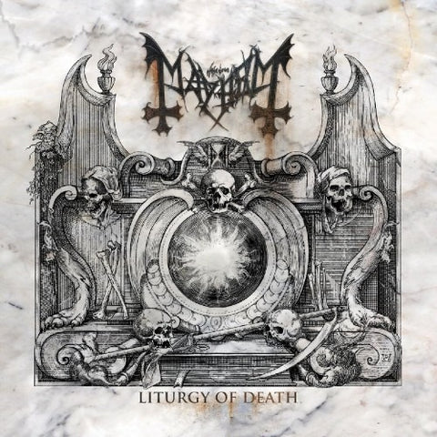 Mayhem - Liturgy Of Death (LP+7" boxset, clear black marbled vinyl)