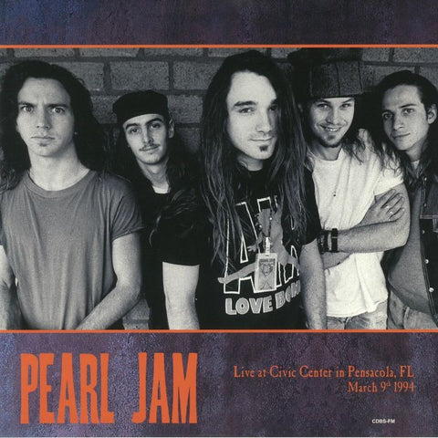 Pearl Jam  - Live At Civic Center In Pensacola, FL March 9th 1994 (2xLP, yellow vinyl)