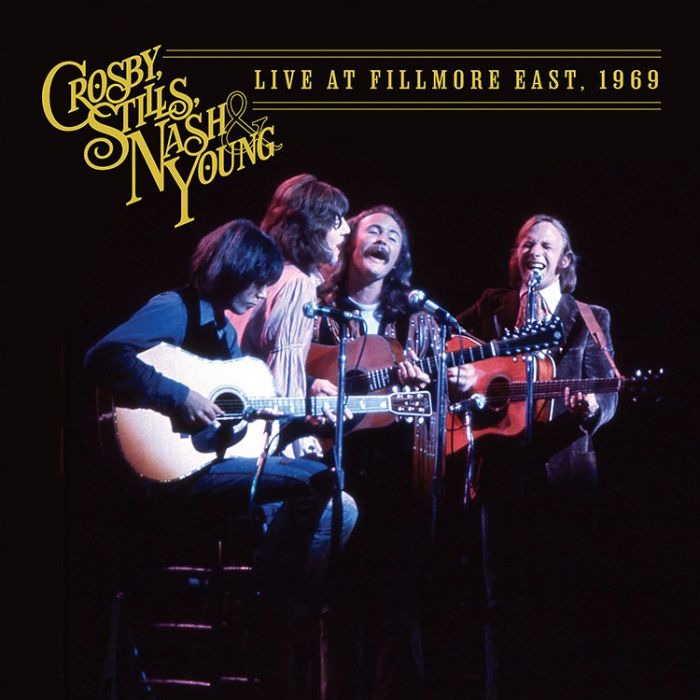 Crosby, Stills, Nash & Young - Live At Fillmore East, 1969 (2xLP, clear vinyl)