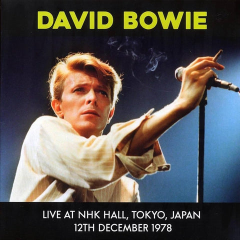 David Bowie - Live At NHK Hall, Tokyo, Japan 12th December 1978 (LP, pink vinyl)