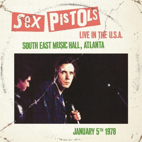 Sex Pistols - Live In The U.S.A. (South East Music Hall, Atlanta) (January 5th 1978) (LP, red vinyl)