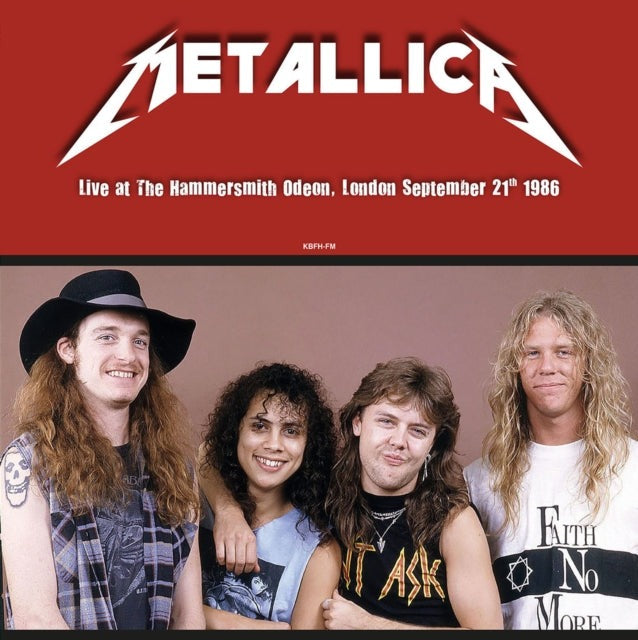 Metallica - Live At The Hammersmith Odeon, London September 21th 1986 (LP, coloured vinyl)