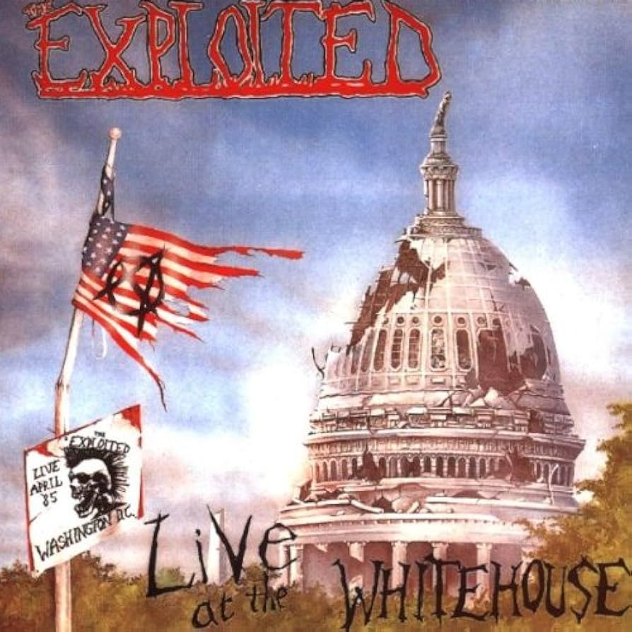 The Exploited - Live At The Whitehouse (LP, orange vinyl)