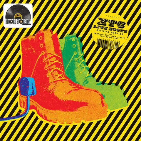 XTC - Live Boots (Emerald City, Cherry Hill, New Jersey 17th April 1981) (2xLP)