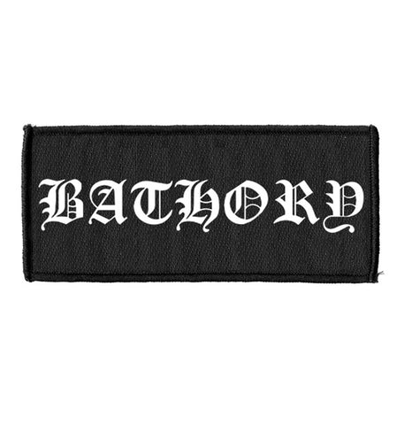 [Patch] Bathory - Logo (long rectangle)