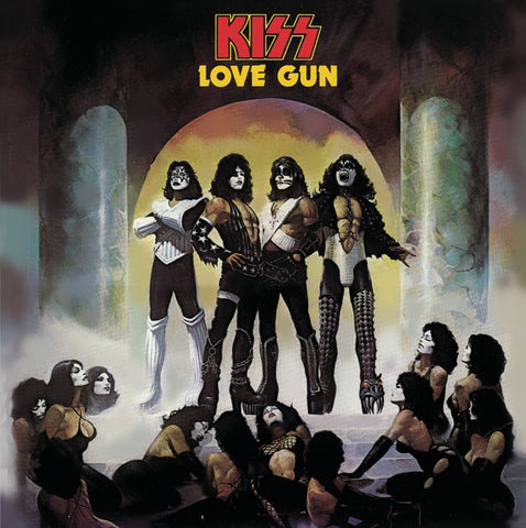 [NAD25] Kiss - Love Gun (LP, tangerine and aqua splatter vinyl)