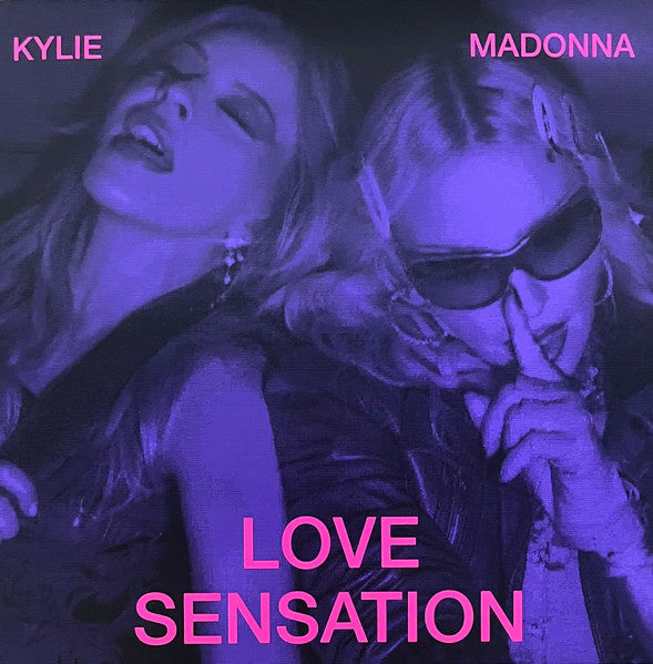 Madonna & Kylie - Love Sensation (7", clear vinyl)