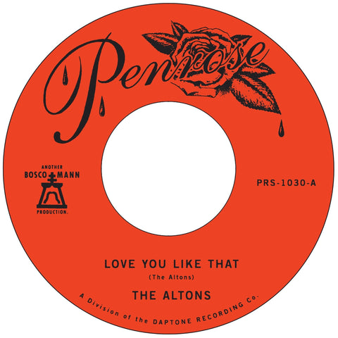 The Altons - Love You Like That/I Try I Try (7")