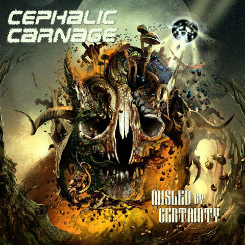 Cephalic Carnage - Misled By Certainty (2xLP, custom tri-colour merge with splatter vinyl)