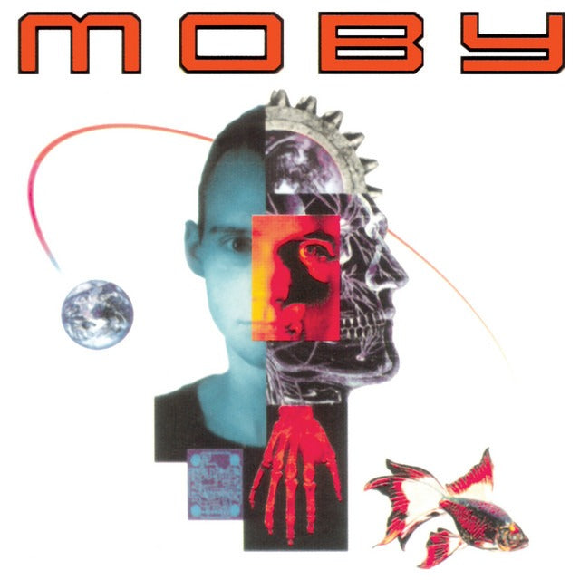 Moby - s/t (LP, black, white and blue marble vinyl)