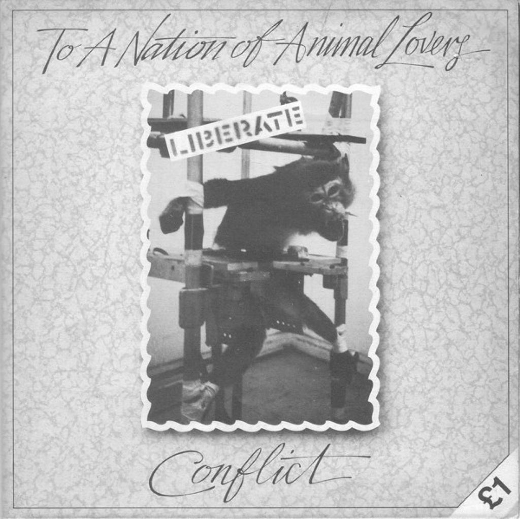 Conflict - To A Nation Of Animal Lovers (LP, maroon vinyl)