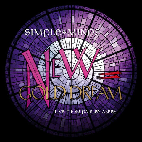 Simple Minds - New Gold Dream - Live From Paisley Abbey (LP, red/black marbled vinyl)
