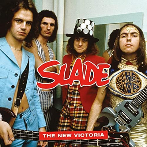 Slade - Live At The New Victoria (2xLP, clear with blue splatter vinyl)