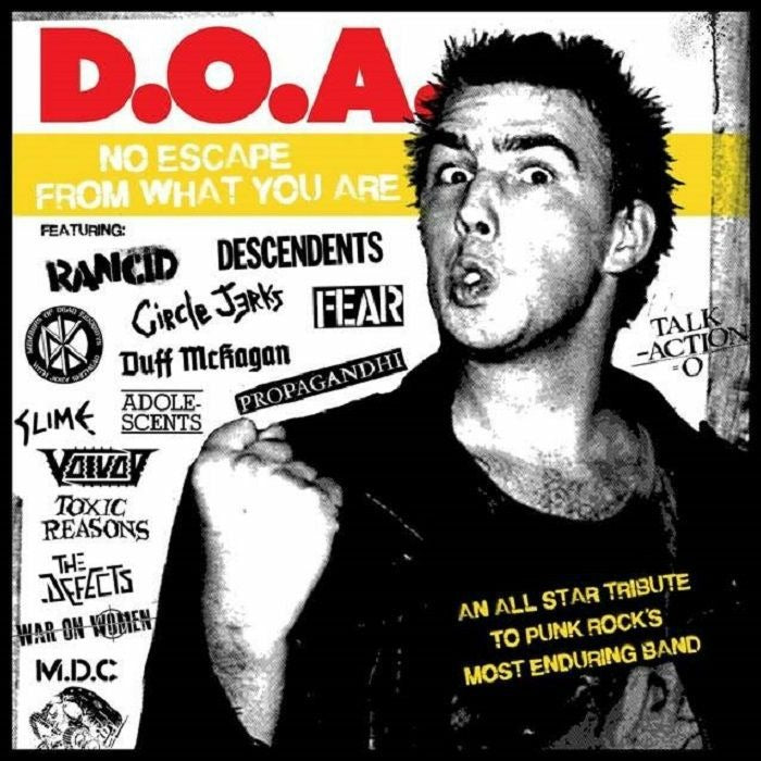 Various - D.O.A. No Escape From What You Are (LP, cherry red vinyl)