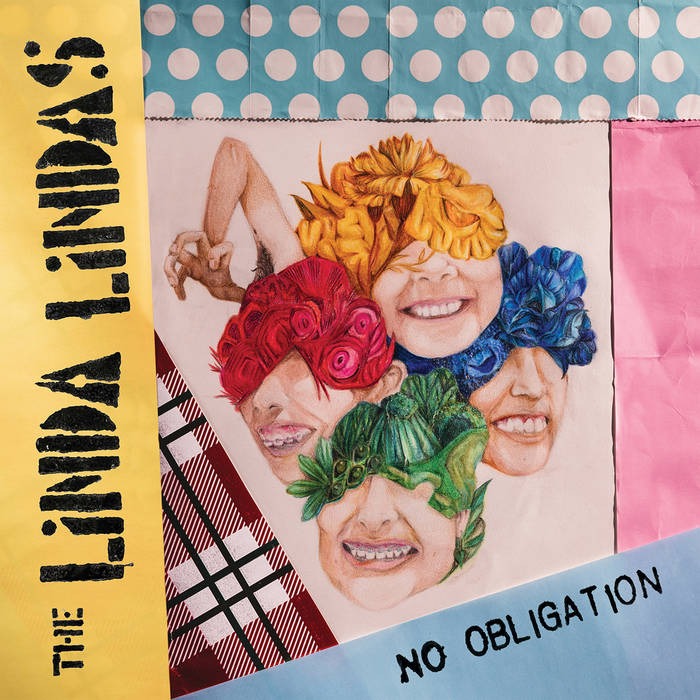 The Linda Lindas - No Obligation (LP, orange and white galaxy vinyl)