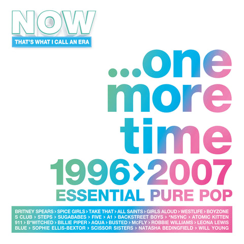 Various - NOW That's What I Call An ERA - ONE MORE TIME: 1996-2007 (3xLP, pink/green/blue vinyl)