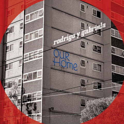 Rodrigo Y Gabriela - OurHome (LP, white on blue on red triple layer colour vinyl)