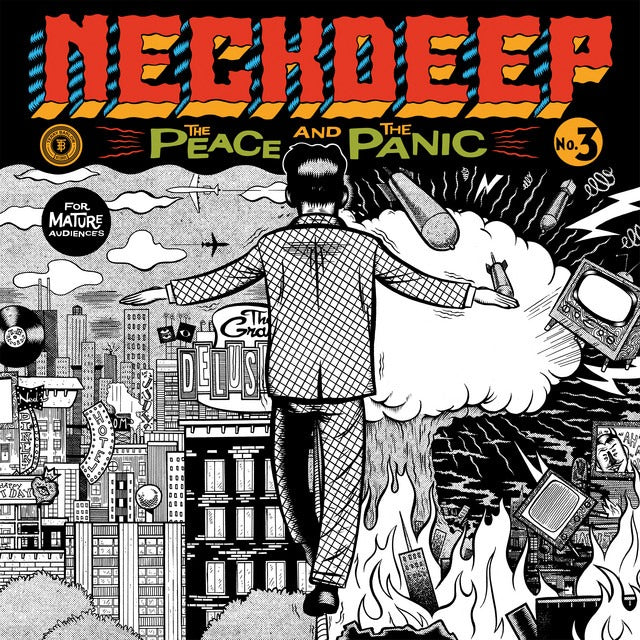 Neck Deep - The Peace And The Panic (LP, neon green vinyl)