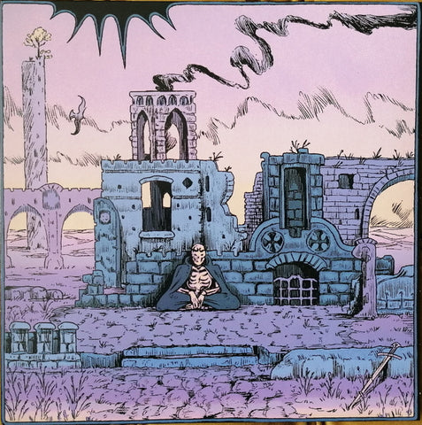 Phantom Spell - Heather & Hearth (LP, blue marbled vinyl)