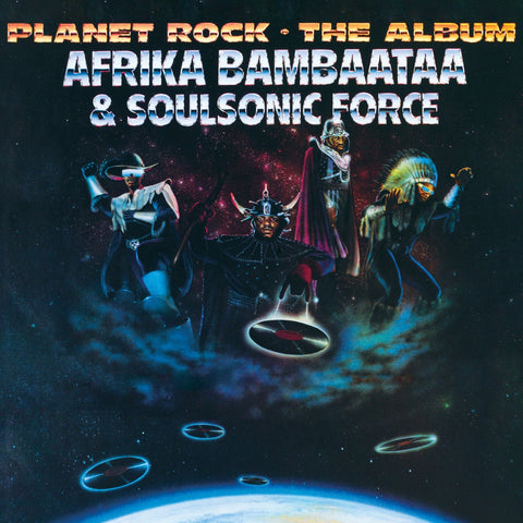 Afrika Bambaataa & Soulsonic Force - Planet Rock - The Album (LP, clear with blue, purple and gold splatter vinyl)